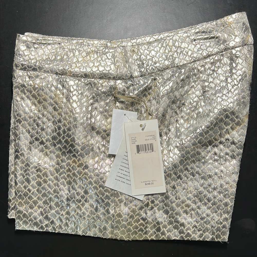 Leifsdottir - vintage metallic shorts
